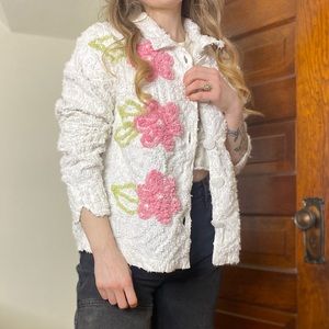 Vintage Cotton Chenille Lightweight Jacket